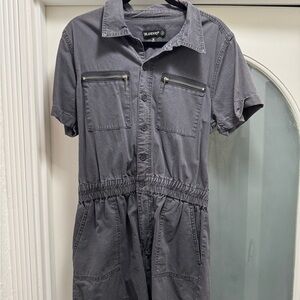 Blank NYC Charcoal Button-Up Top